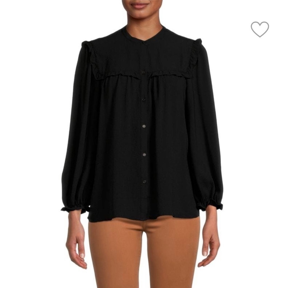 NEW Max Studio Black Pullover Top